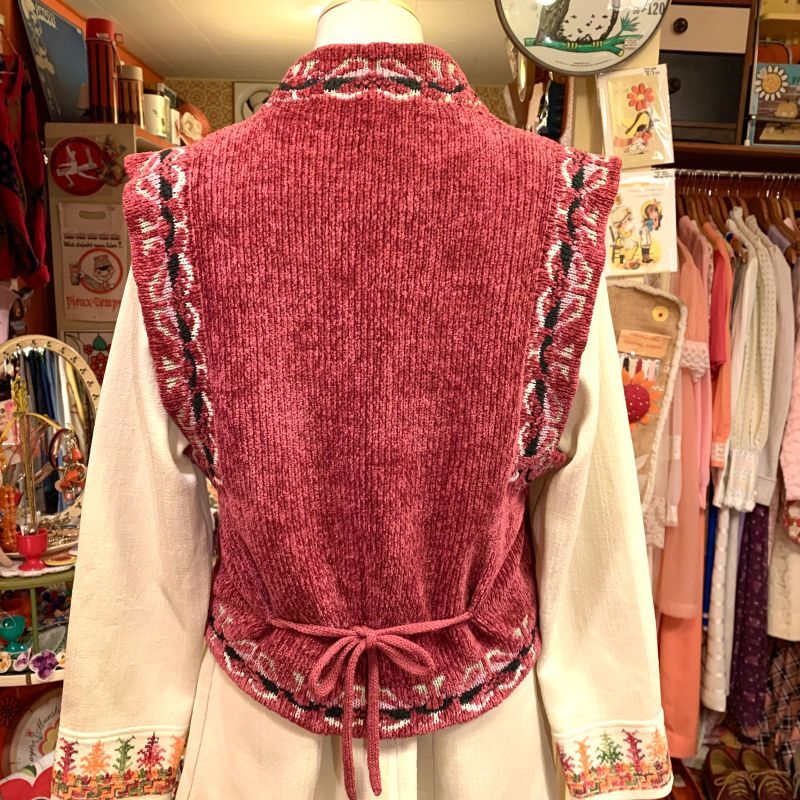 画像: Vintage moleknit vest