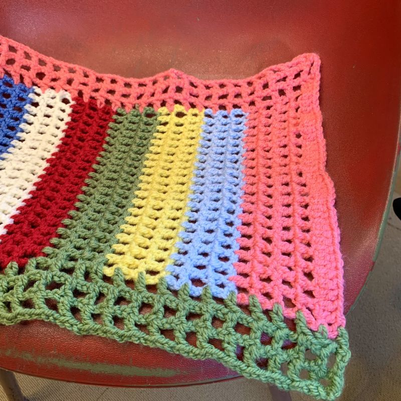 画像: Colorful knit cover (S)