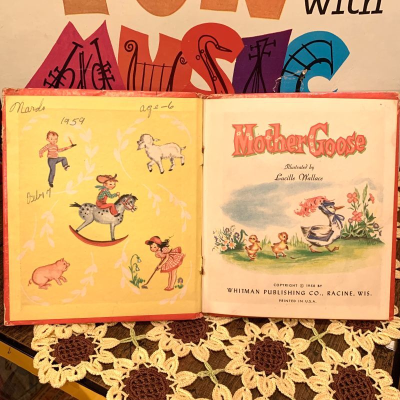 画像: 50'S MOTHER GOOSE Picture book