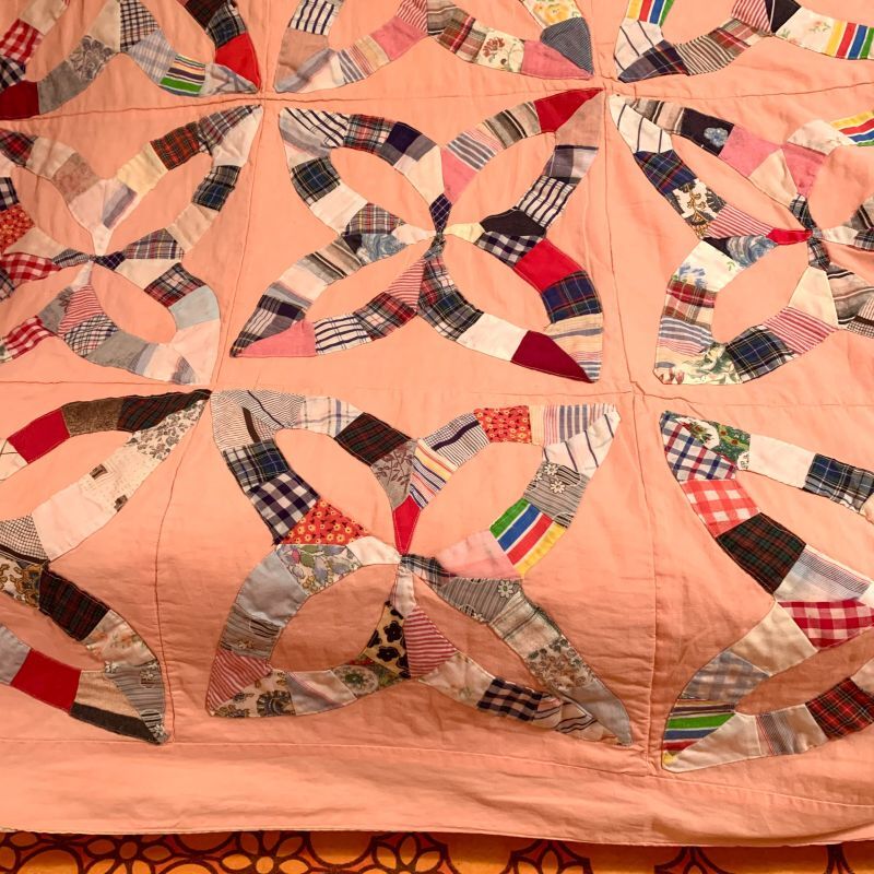 画像: Big size! Vintage patchwork quilt
