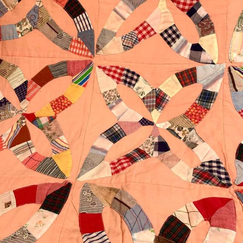 画像: Big size! Vintage patchwork quilt