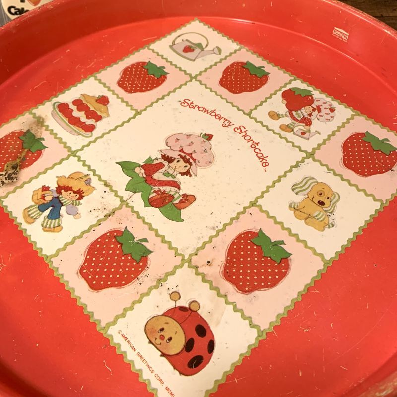 画像: Strawberry shortcake tin tray