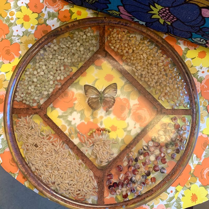 画像: Grain・Butterfly Lucite tray