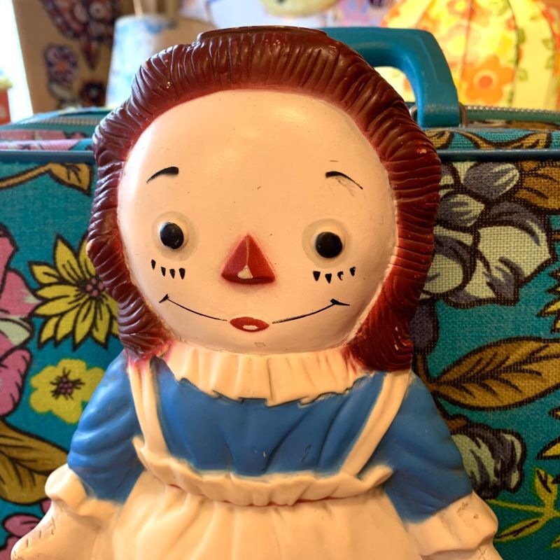 画像: 60'S BOBBS MERRILL社  Raggedy Ann squeaky doll