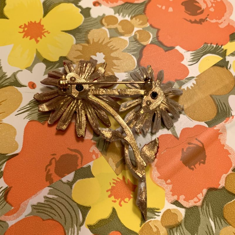 画像: Vintage Flower broach