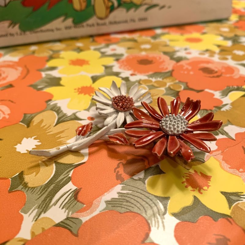 画像: Vintage Flower broach