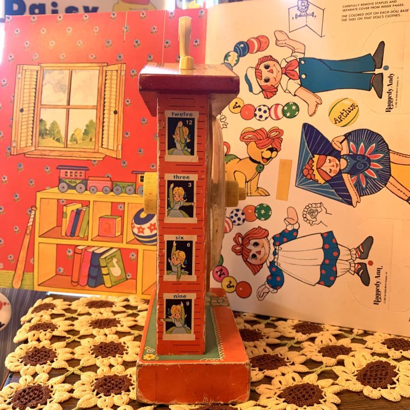 画像: Fisher Price teaching clock Music Box