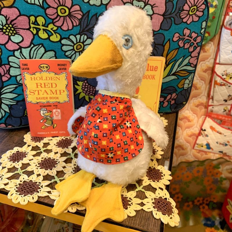 画像4: Eden社  Apron duck rattle stuffed toy