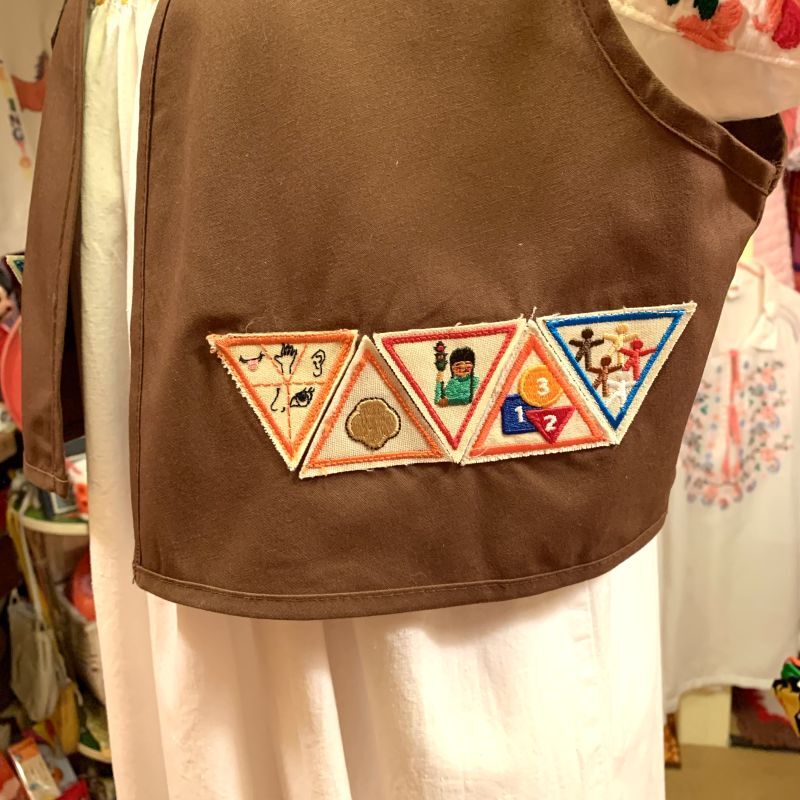 画像: USA Vintage girl scout vest