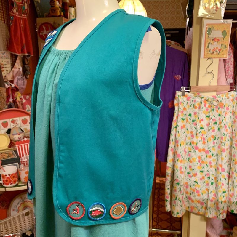 画像: Vintage girl scout vest