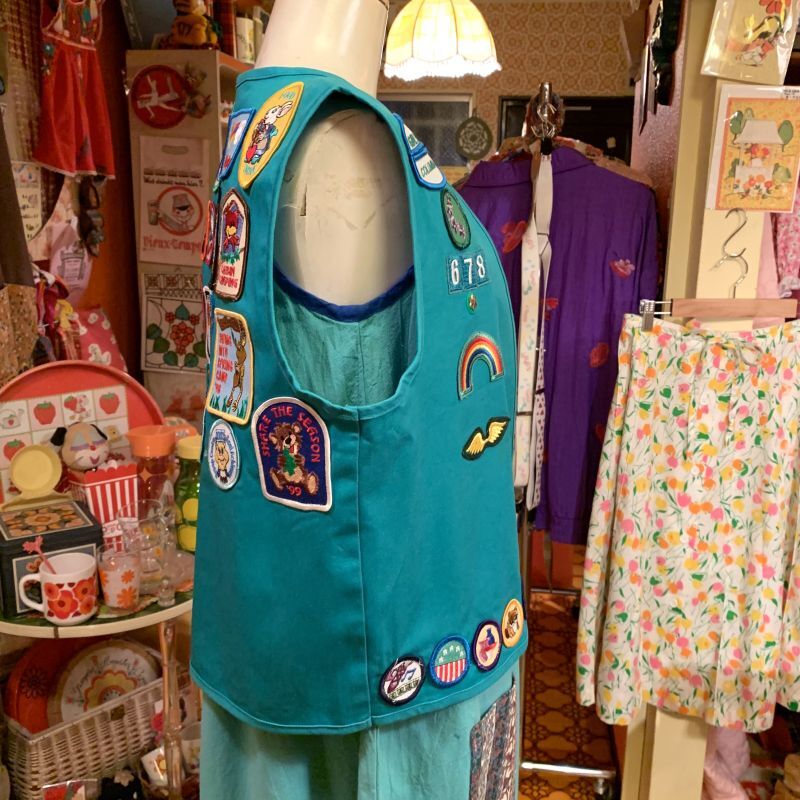 画像: Vintage girl scout vest