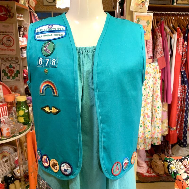 画像: Vintage girl scout vest