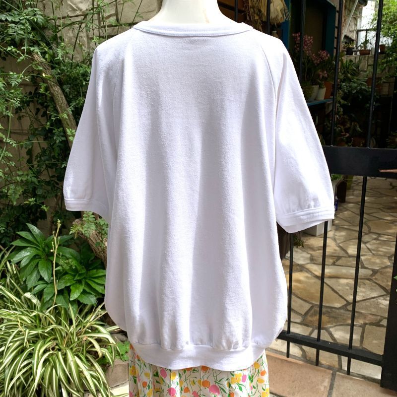 画像: Vintage Heatballoon drawing duck printed short sleeve sweat