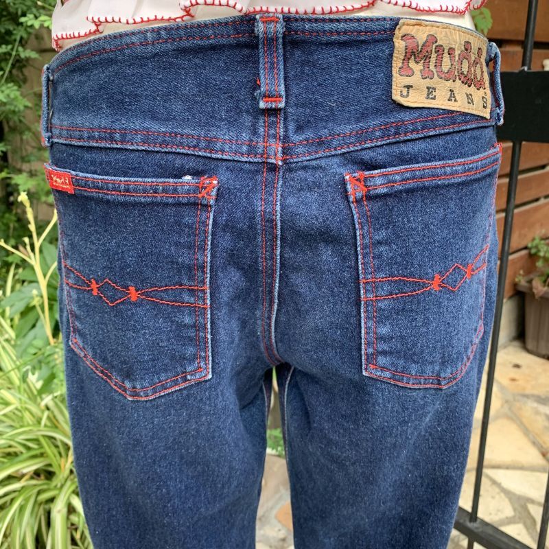 画像3: Vintage red stitch bootcut denim pants