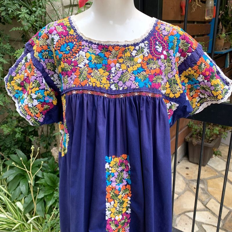 画像: San antonino embroidered dress
