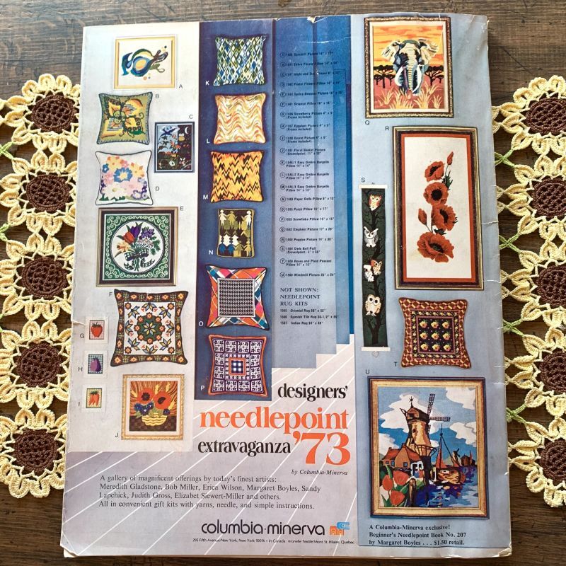 画像: 1973 USA McCall's Needlework&Crafts Magazine