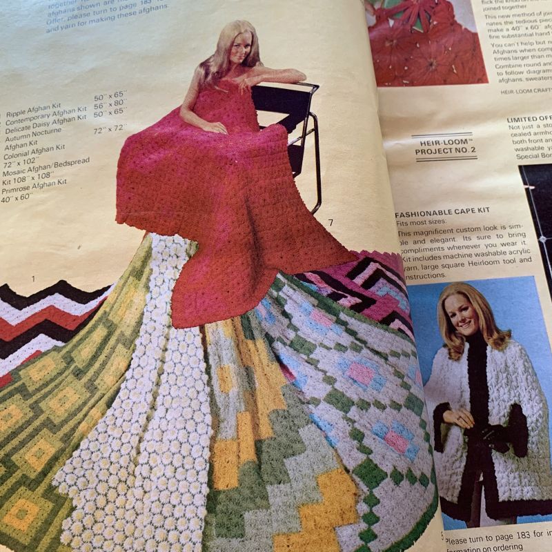 画像: 1973 USA McCall's Needlework&Crafts Magazine
