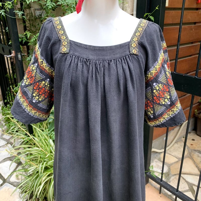 画像: Vintage Guatemala embroidery dress