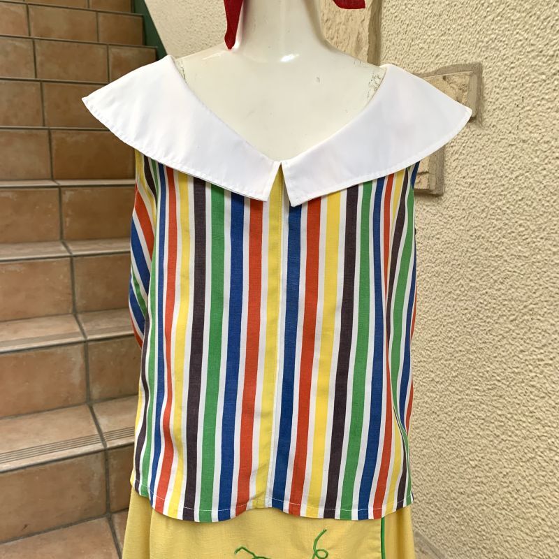 画像: (SALE) Vintage Multicolor sleeveless top