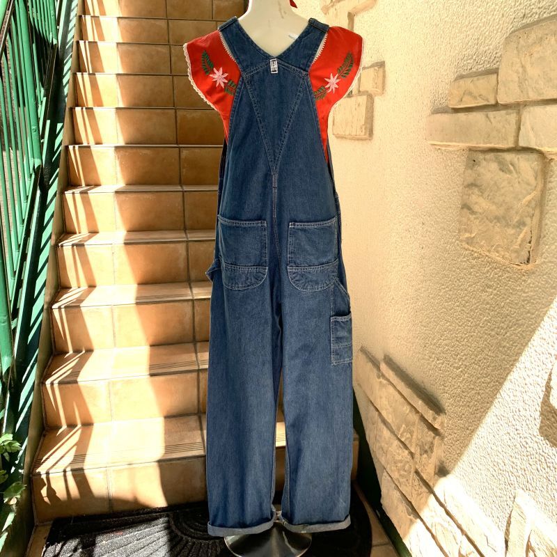 画像: Vintage Key denim overall