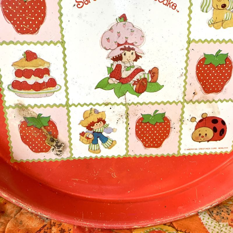 画像4: Vintage Strawberry shortcake tin tray