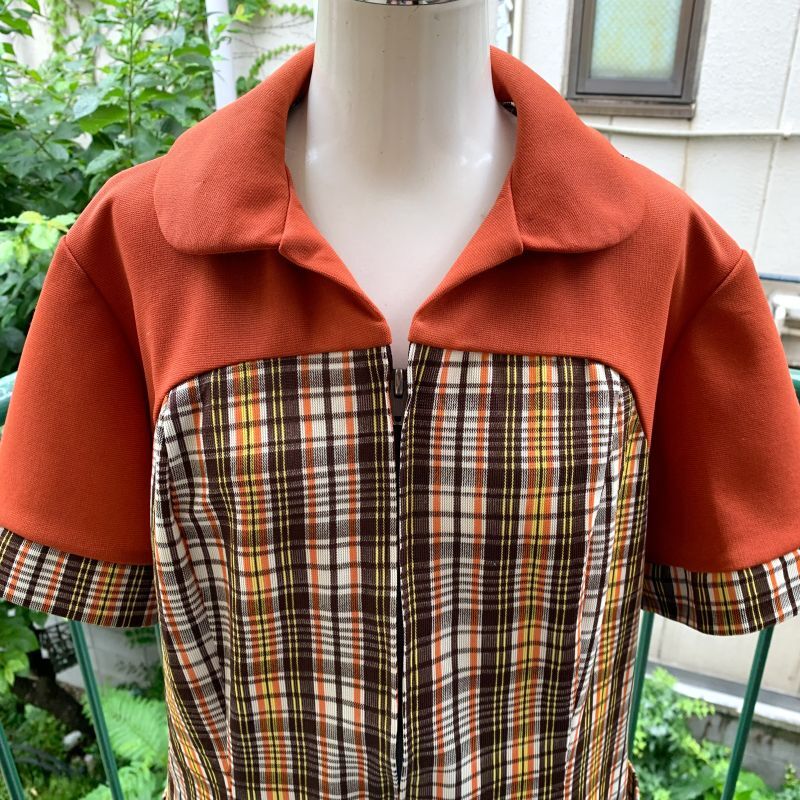 画像: Vintage Plaid switch top