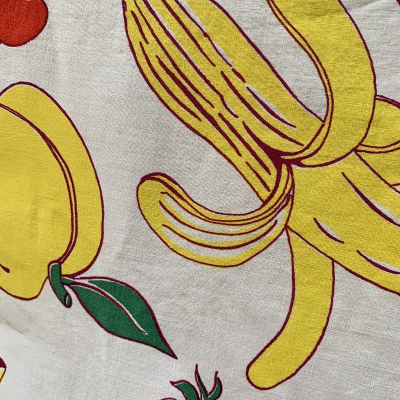 画像3: Vintage Fruit pattern cloth
