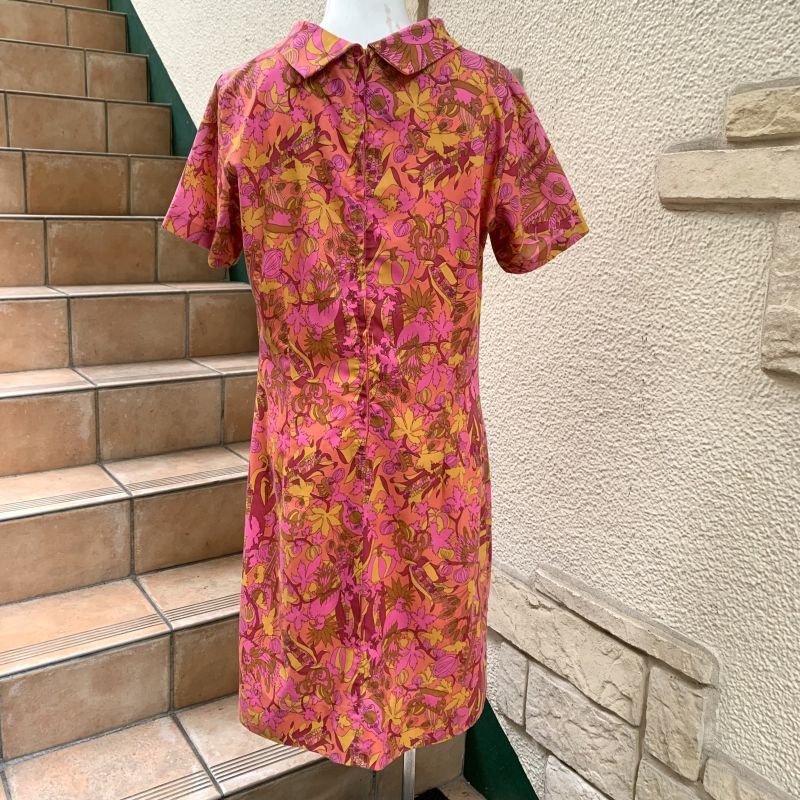 画像: Vintage patterned dress