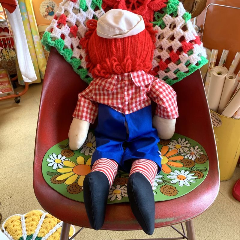 画像: Vintage Raggedy Andy doll（BigSize）