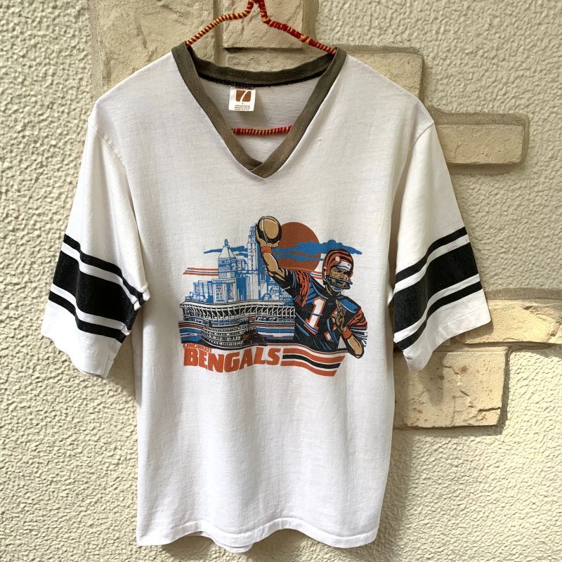 画像: Vintage football tee