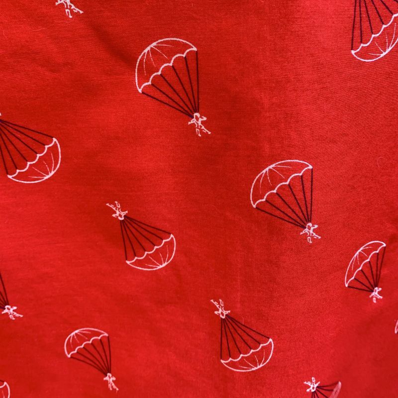 画像: Vintage parachute pattern bandana