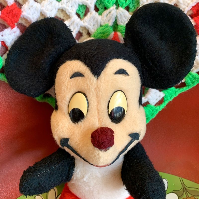 画像: Vintage Mickey Mouse plush doll