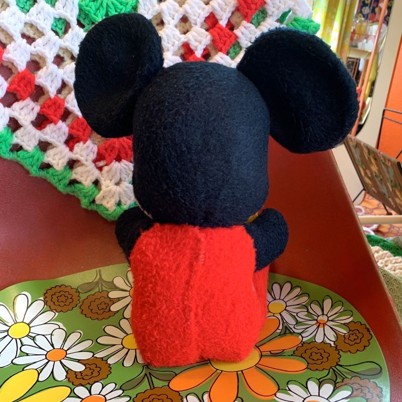 画像: Vintage Mickey Mouse plush doll