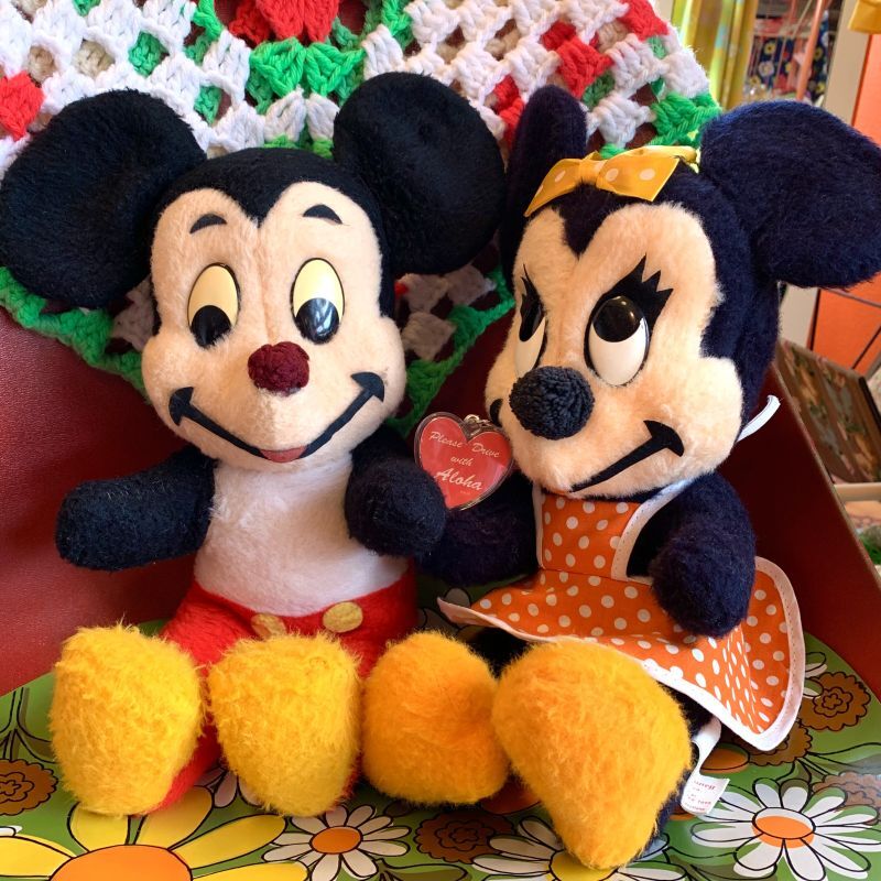 画像5: Vintage Mickey Mouse plush doll