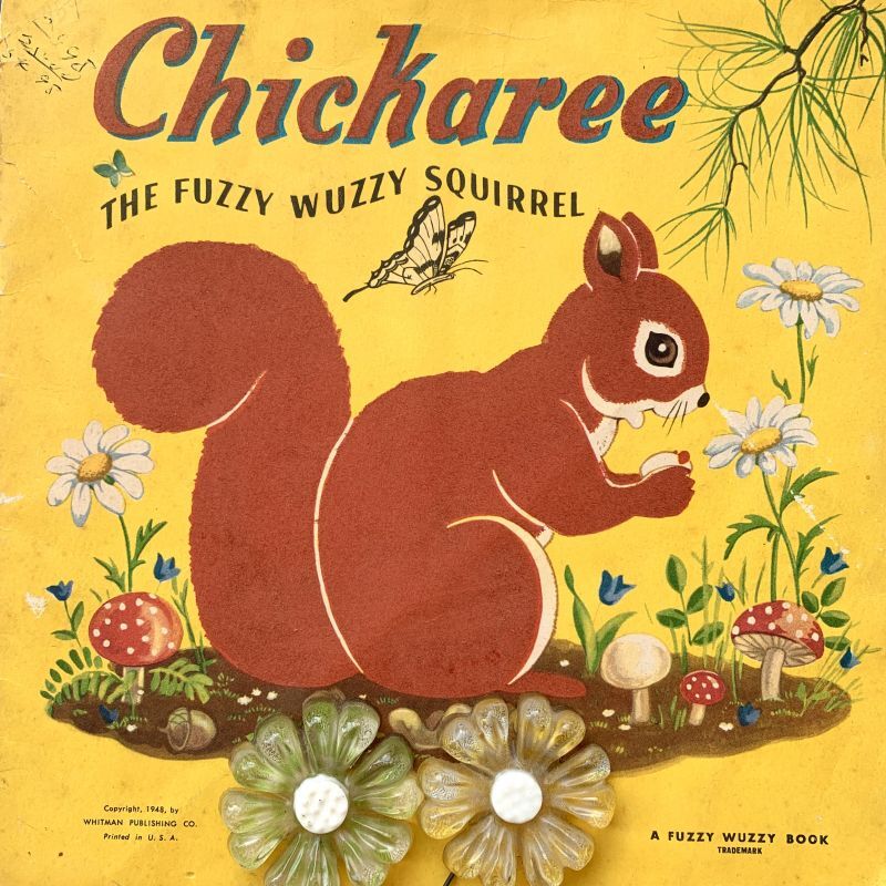 画像1: 1948 Vintage flocking squirrel book