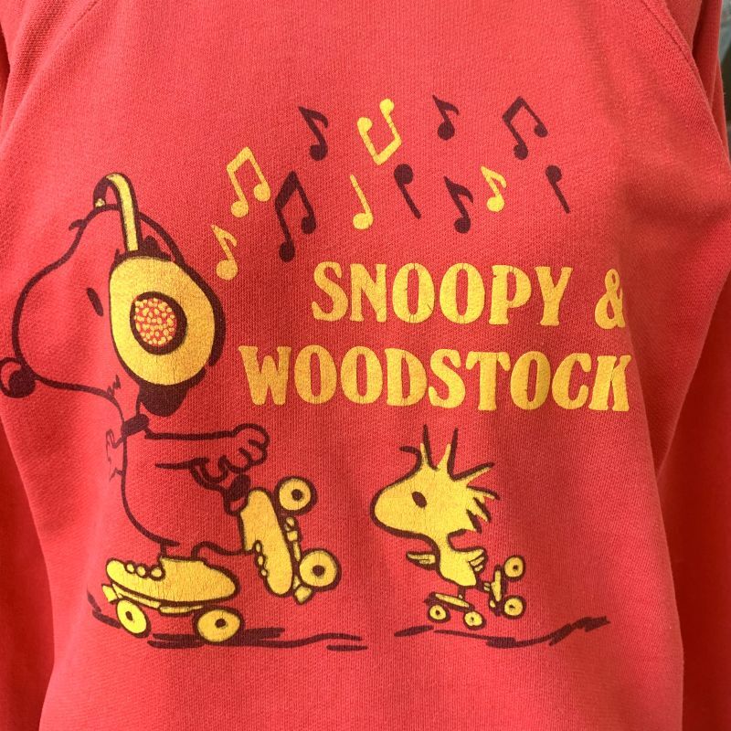 画像: Vintage SNOOPY raglan sleeve sweat