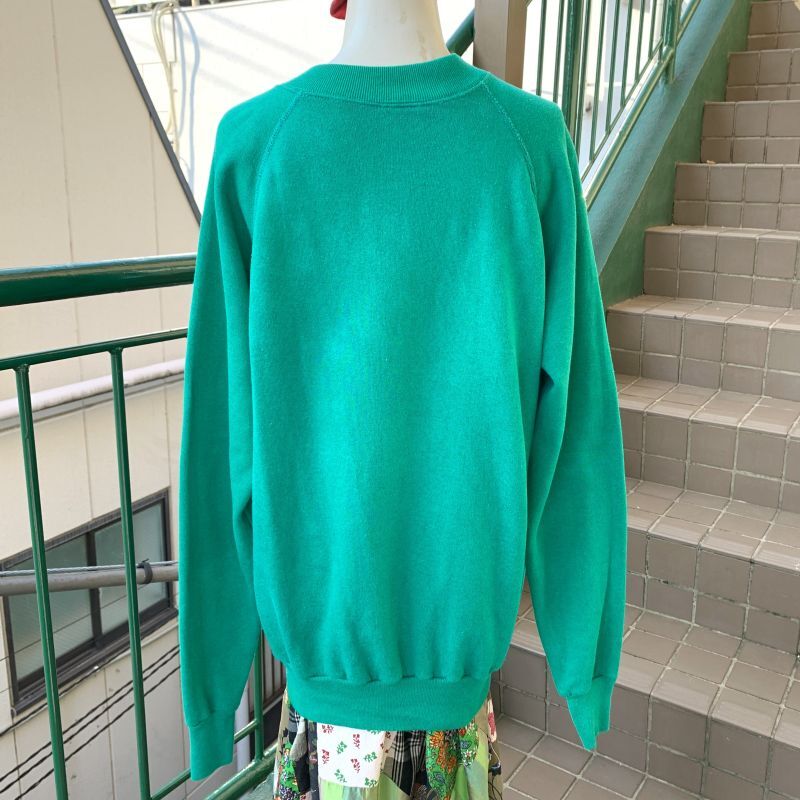 画像: Vintage hand paint raglan sleeve sweat