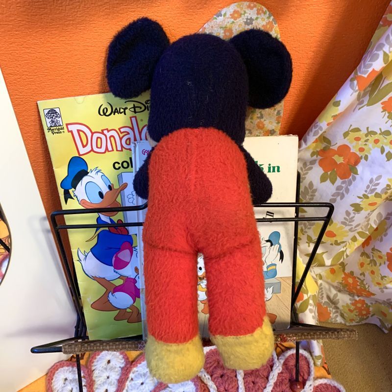 画像: 70'S Mickey Mouse plush doll