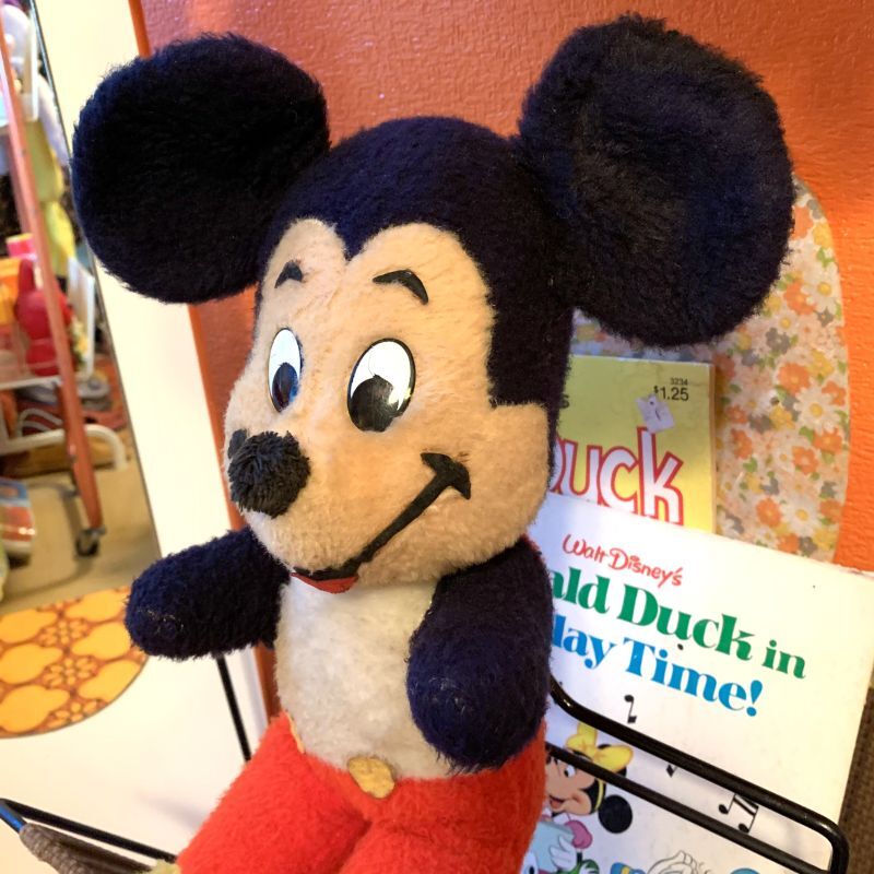 画像: 70'S Mickey Mouse plush doll