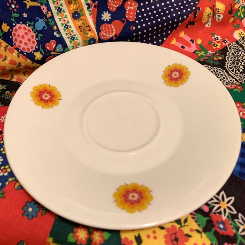 画像2: 70'S Made in Germany flower pattern cup&saucer