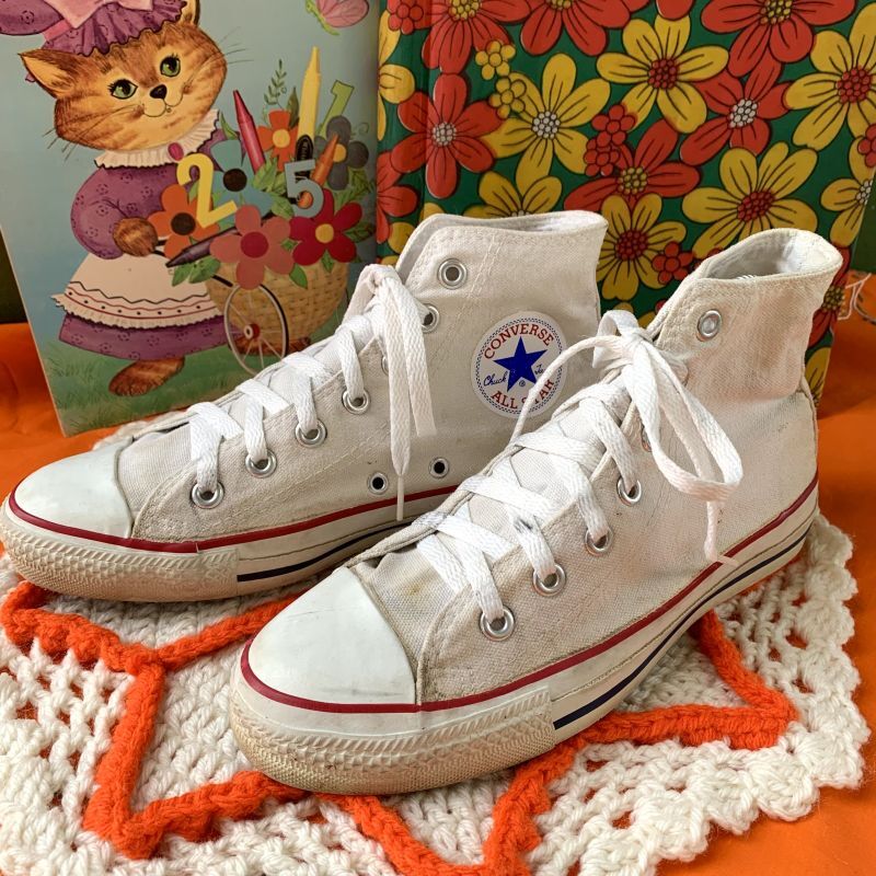 画像: 90'S made in USA converse high cut sneakers