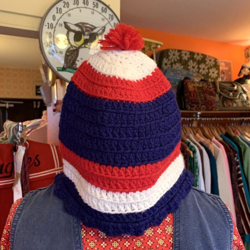 画像: Vintage Tricolor color beanie