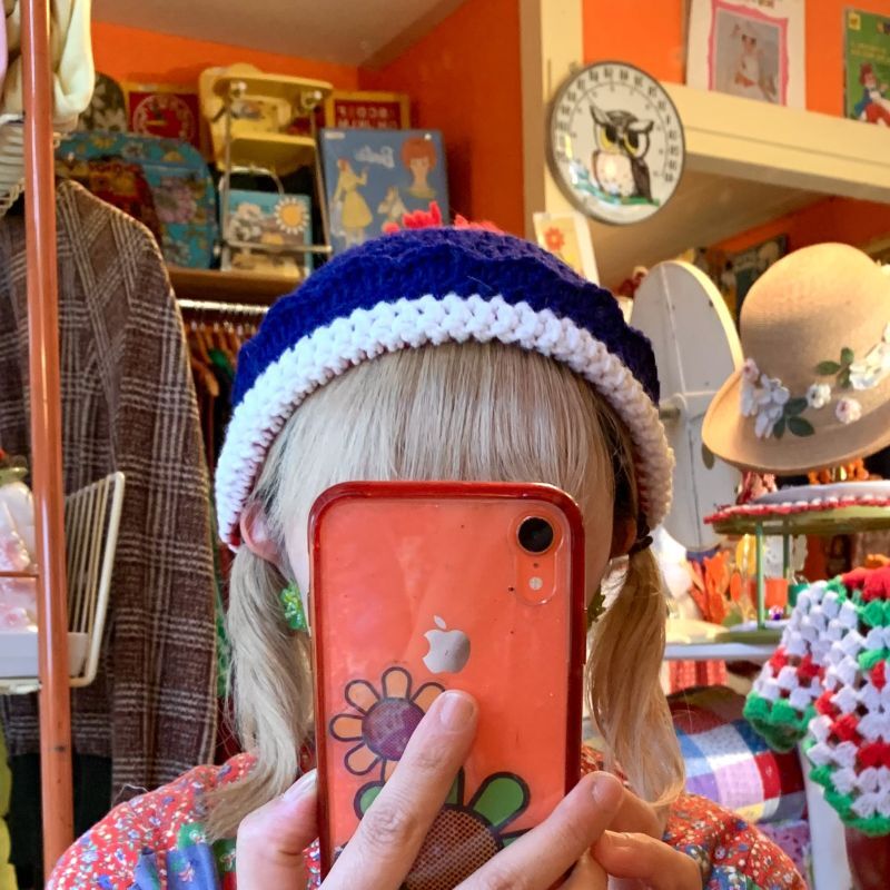 画像3: Vintage Tricolor color beanie