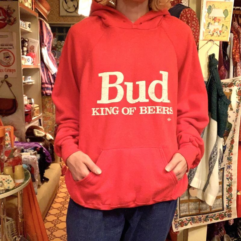 画像1: 80'S Bud Beers hoodie