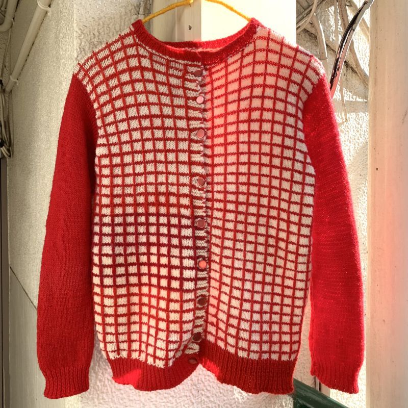 画像: 60'S Vintage knit cardigan