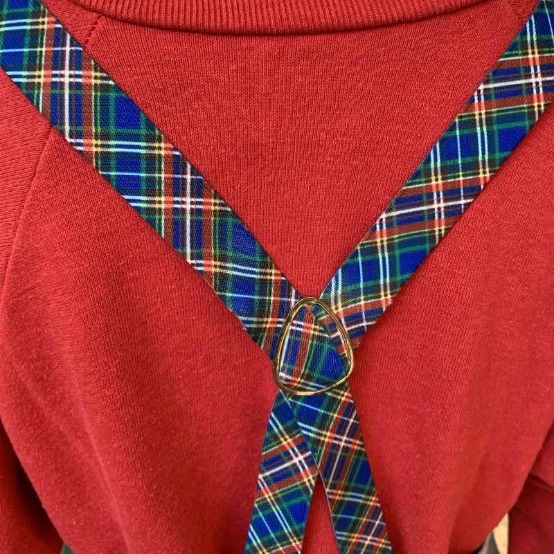 画像3: Vintage Plaid suspenders