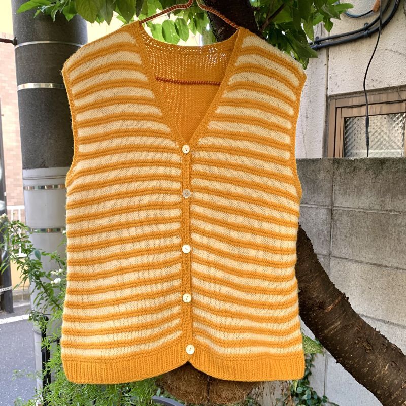 画像: 70'S Vintage knit vest