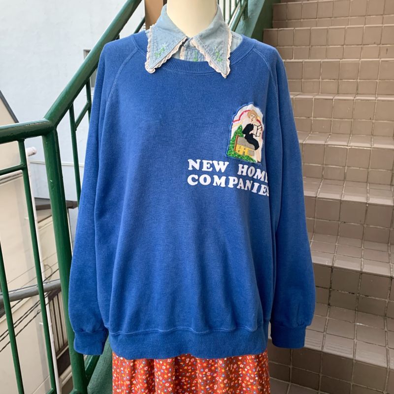 画像: Vintage patch sweat