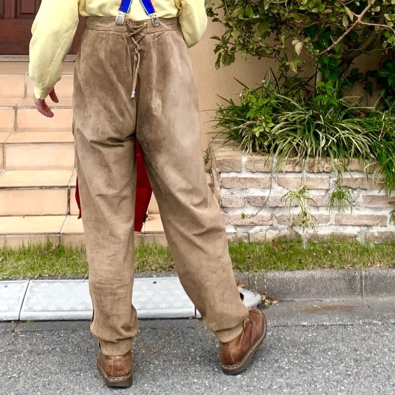 画像: Vintage suede pants