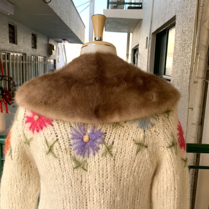 画像: Vintage mink fur tippet